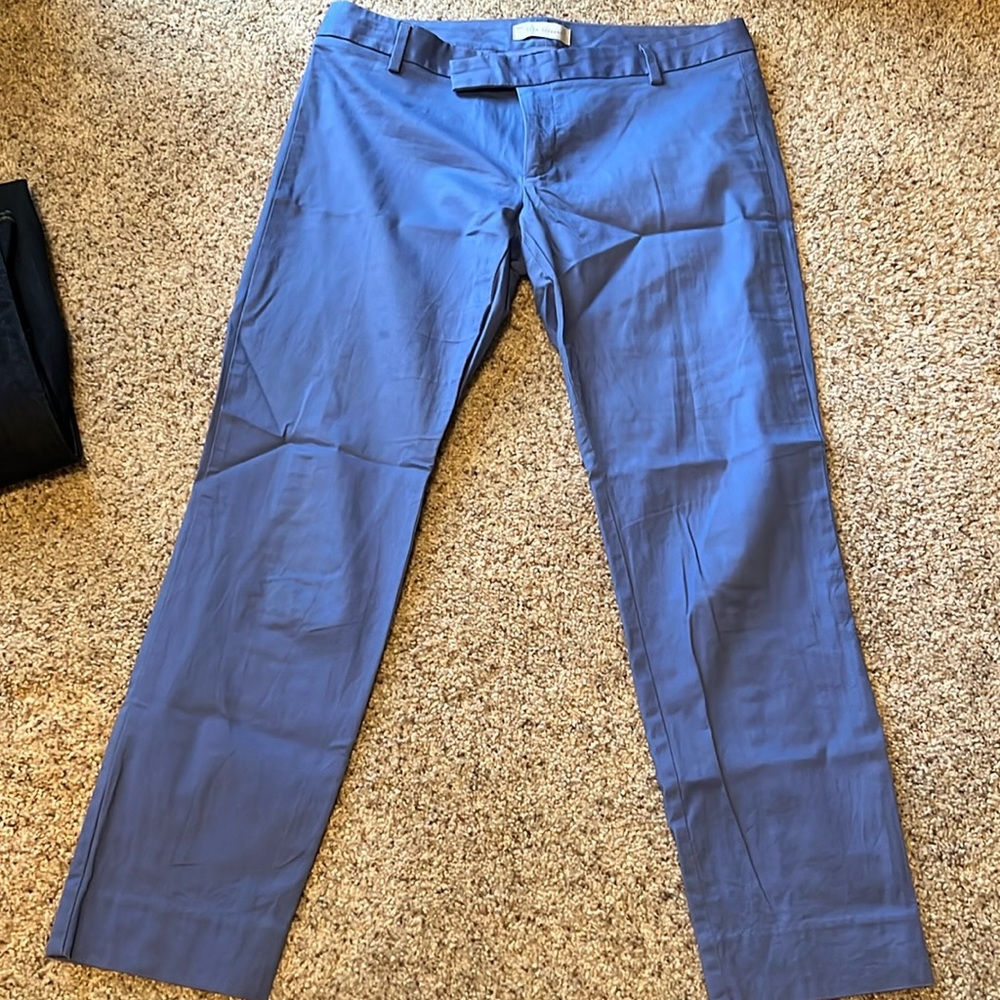 Gap slim cropped pants with stretch